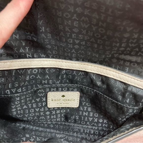 Kate spade black and creamy white leather bow crossbody bag - Picture 11 of 13